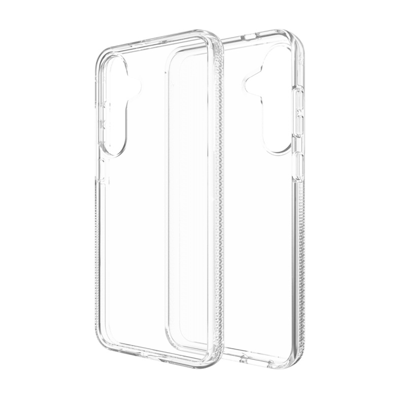 ZAGG Crystal Palace Case for Samsung Galaxy S 2025 Medium Clear