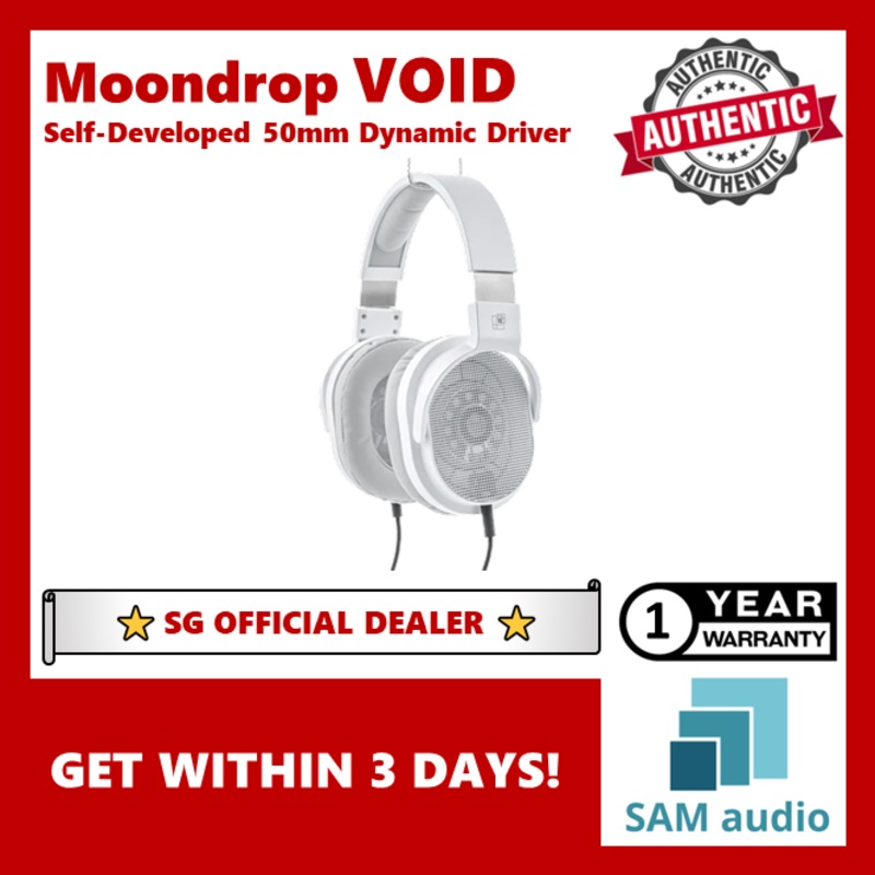 [SG] MOONDROP VOID 50MM DYNAMIC DRIVER HEADPHONES