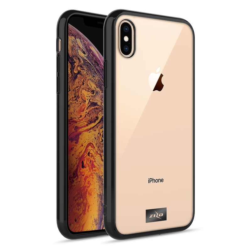 ZIZO REFINE Series iPhone XS Max Case – Black / Clear