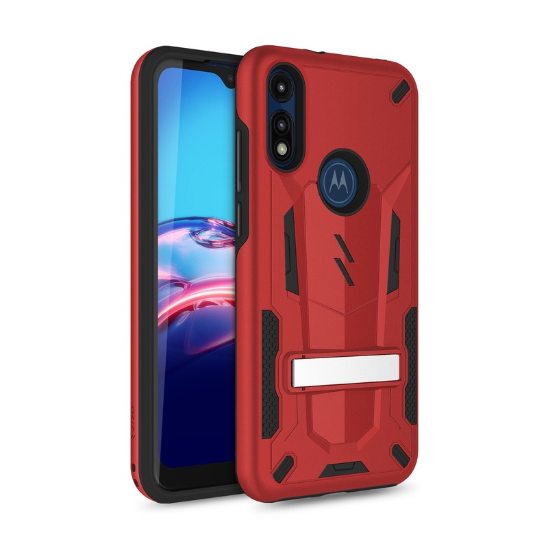 ZIZO TRANSFORM Series Moto E (2020) Case – Red
