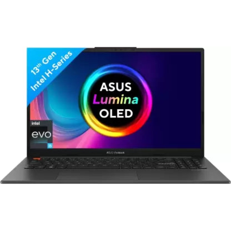 (Brand Refurbished)ASUS Vivobook S 15 OLED Intel EVO H-Series Intel Core i5 13th Gen 13500H – (16 GB/512 GB SSD/Windows 11 Home) K5504VA-LK542WS Thin and Light Laptop  (15.6 Inch, Black, 1.70 Kg, With MS Office)