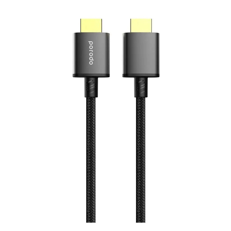 Porodo 8K HMDI PVC Cable 1.8M – Black