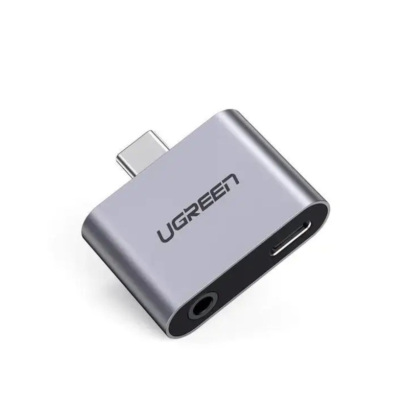 UGREEN Converter USB C to 3.5mm Headphone and Charger Adapter Type C