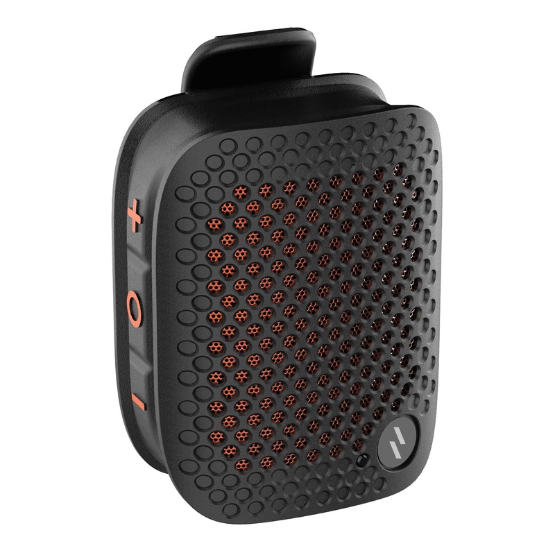 ZIZO Sonic Clip Ultra-Portable Wearable Speaker – Black