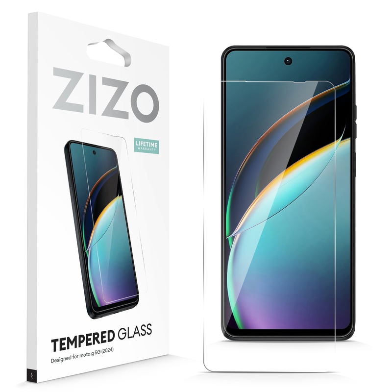 ZIZO TEMPERED GLASS Screen Protector for moto g 5G (2024) – Clear