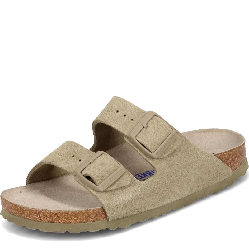 Birkenstock Arizona Soft Footbed – Leather (Unisex) Khaki Oiled Leather EU 37 (US Women’s 6-6.5) Regular