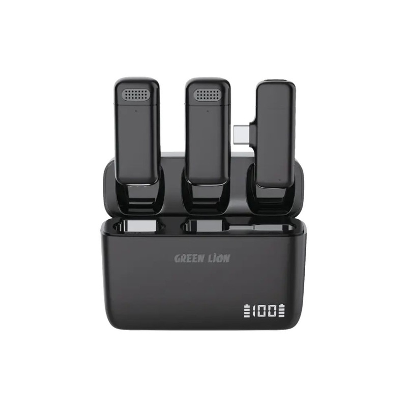 Green Lion Duo Cast Wireless Mic – Type – C