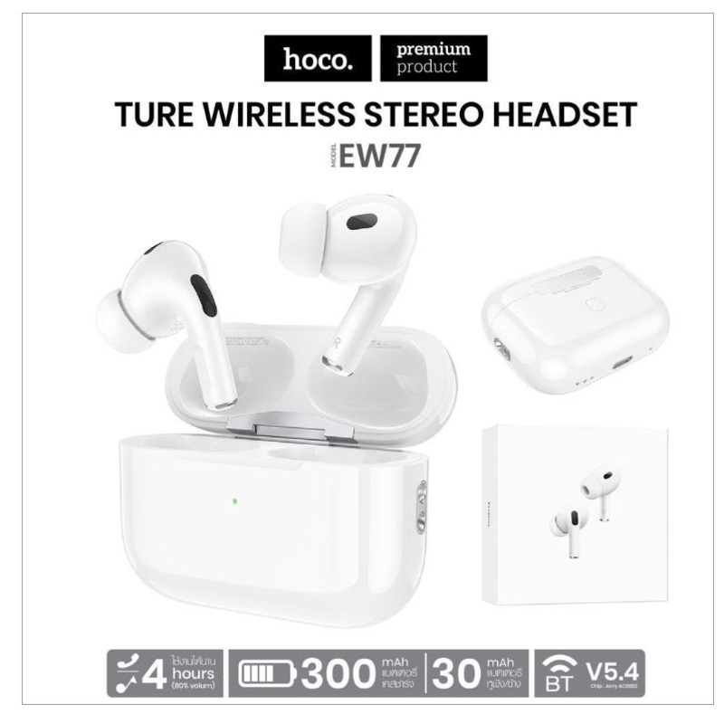 Hoco EW77 3rd Gen Noise Cancelling earphone