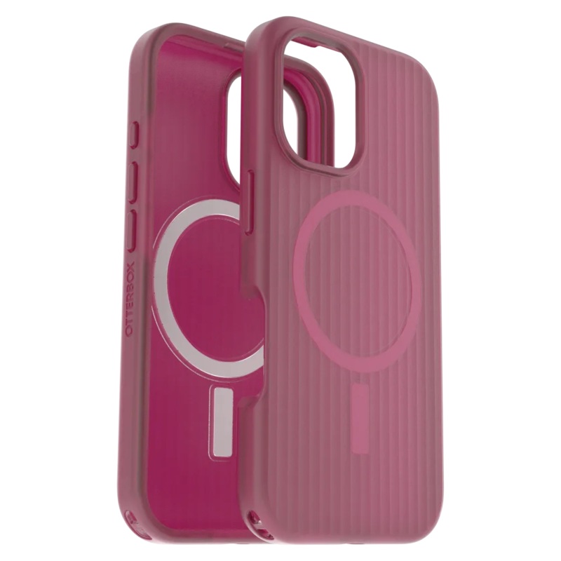 OtterBox – Symmetry Soft-Touch MagSafe Case for Apple iPhone 16 – Glass Heart