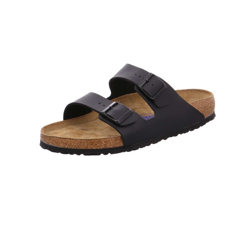 Birkenstock Men’s Arizona Vegan Birkibuc Black 44 R