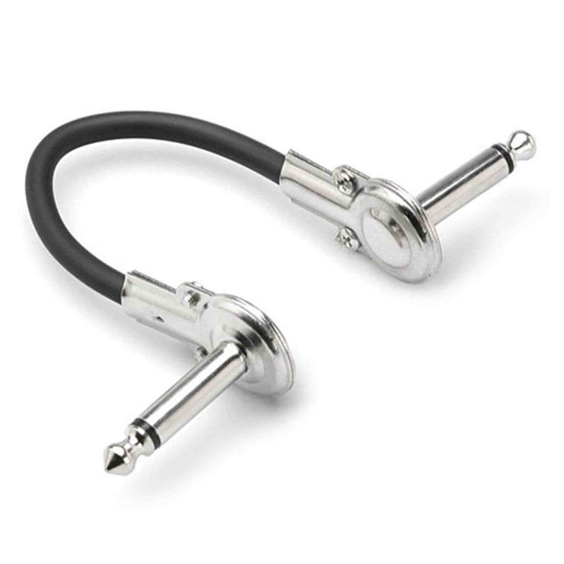 XPIX 6 Inch Guitar Patch Cable 1/4, 6 Packs Ideal for Guitarists and Other Musicians