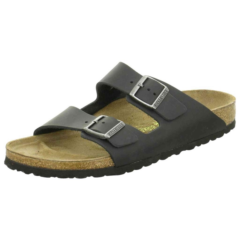 Birkenstock Women’s Arizona Birko-Flo Black Sandals – 5-5.5 2A(N) US Women