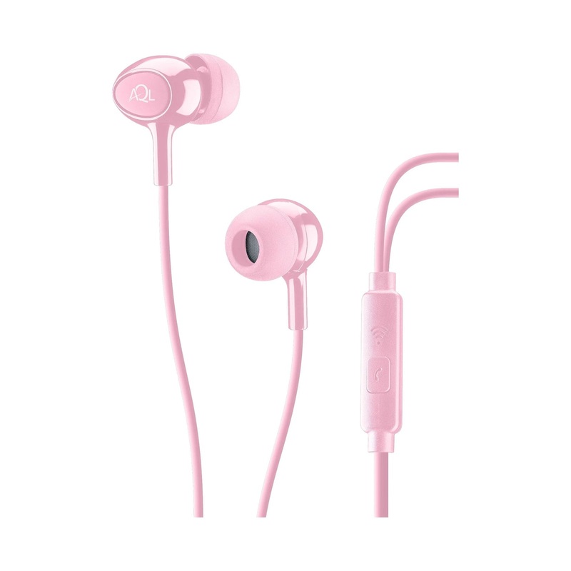 CELLULALRLINE ACOUSTIC PINK IN-EAR EARPHONES – PINK