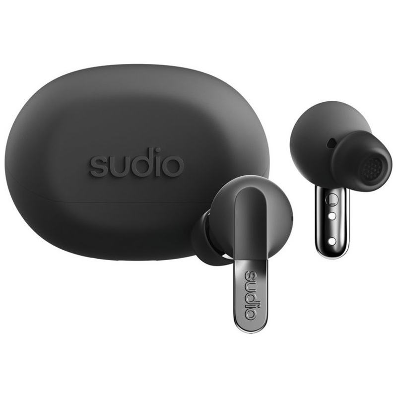 Sudio N3 Pro In-Ear True Wireless Earbuds – Titanium Black