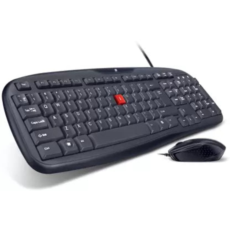 (Open Box) iball Wintop Deskset(USB V3.0 Keyboard + Mouse) Wired USB Laptop Keyboard  (Black)