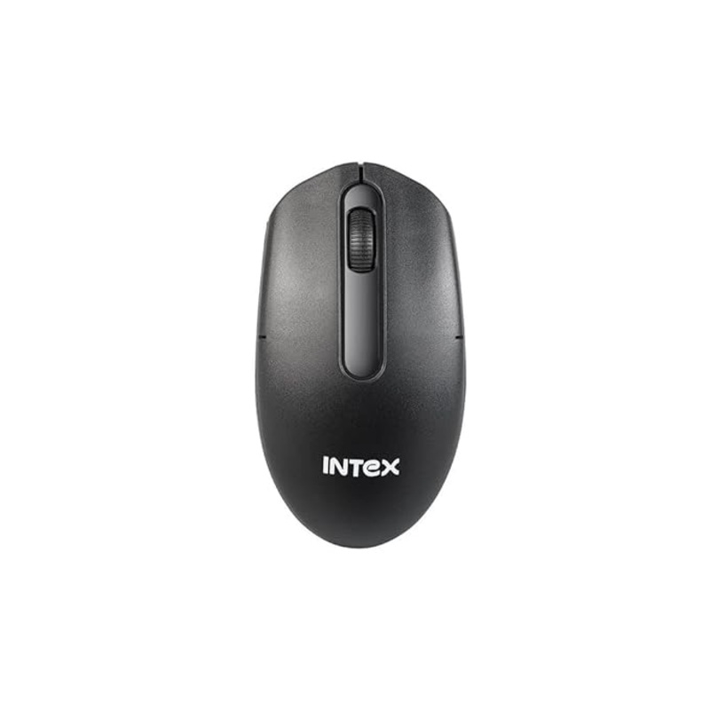 (Open Box) Intex IT-WL121 / Amaze + Wireless Optical Mouse  (2.4GHz Wireless, Black)