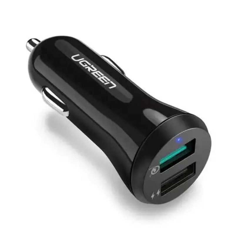Urgeen 30W 2 USB A QC 3.0 Car Charger