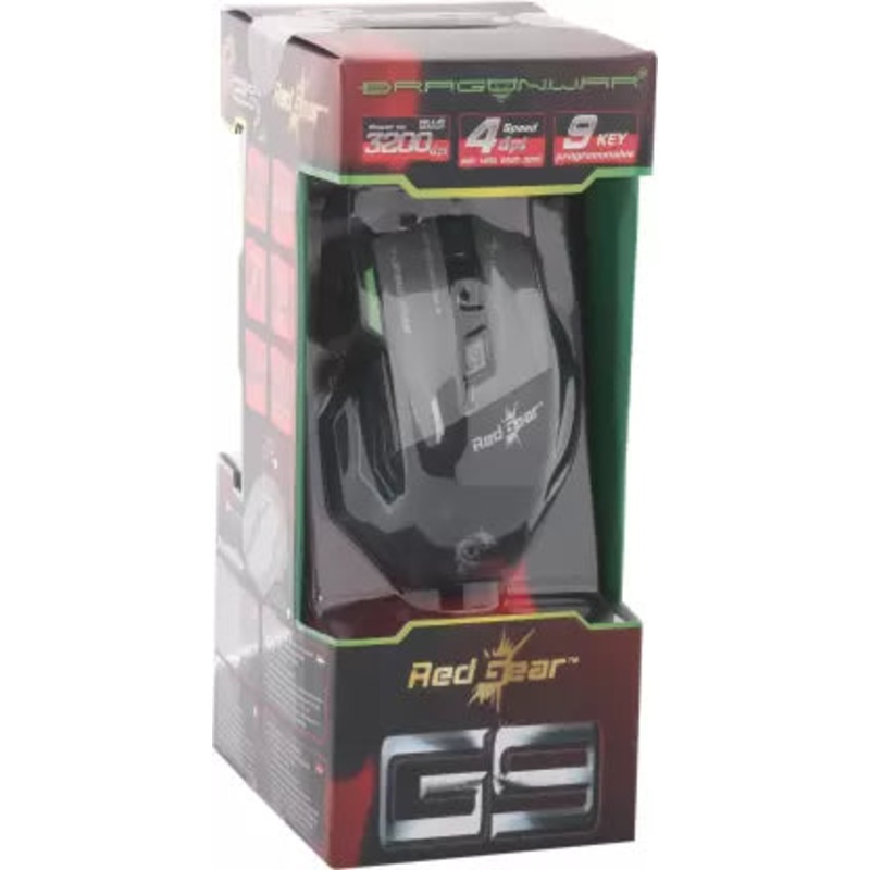 (Open Box) DRAGON WAR ELE-G9 Dragon war Thor Wired Gaming Mouse