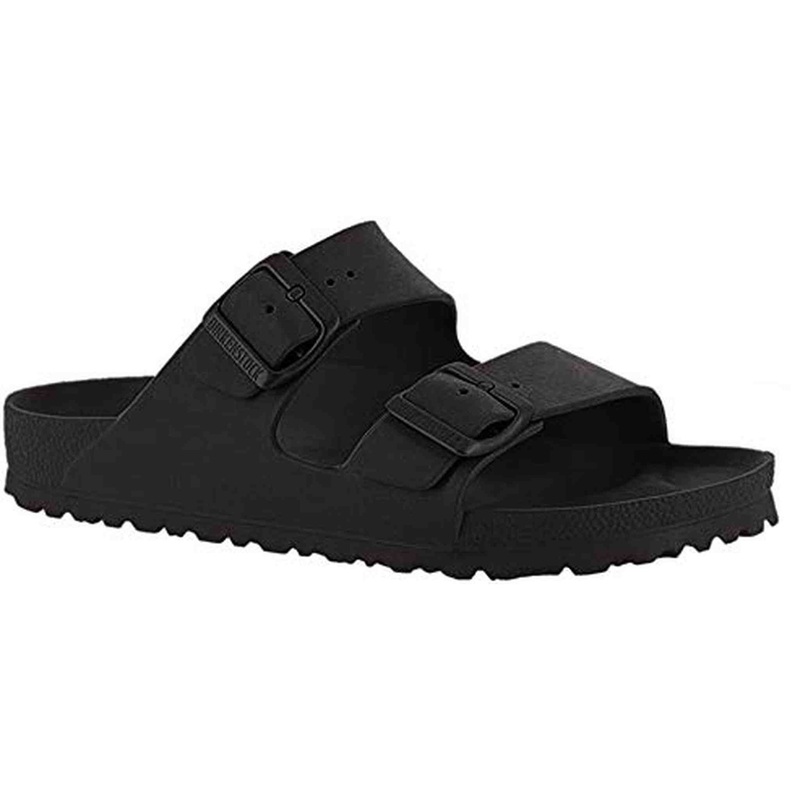 Birkenstock Unisex Arizona Essentials EVA Black Sandals – 44 M EU/13-13.5 B(M) US Women/11-11.5 D(M) US Men