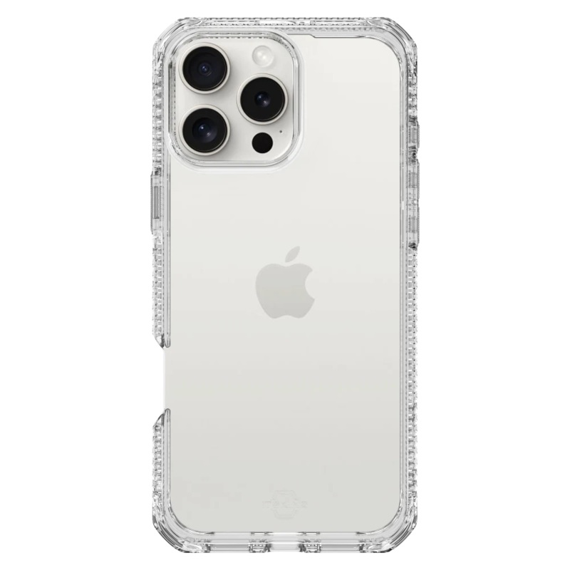 ITSKINS – Spectrum_R Clear Case for Apple iPhone 16 Pro