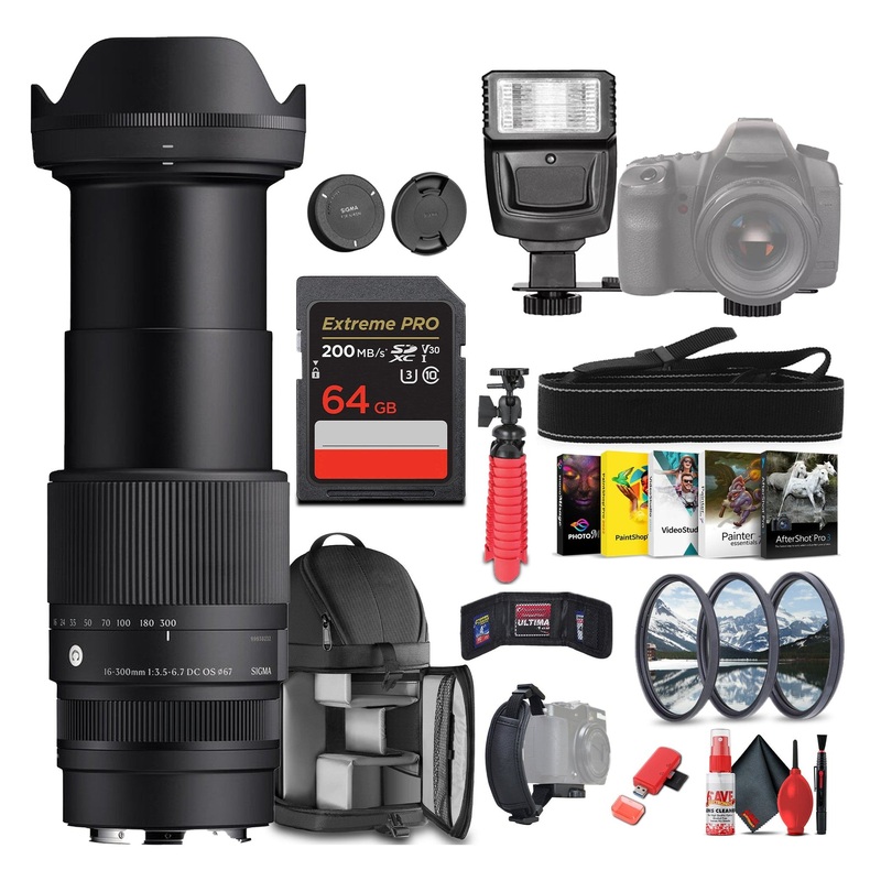 Sigma 16-300mm f/3.5-6.7 DC OS Contemporary Lens (Sony E)