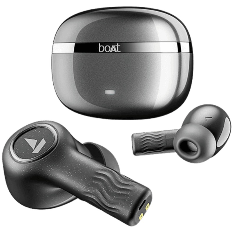 boAt Nirvana Ion ANC Wireless Earbuds | Crystal Black