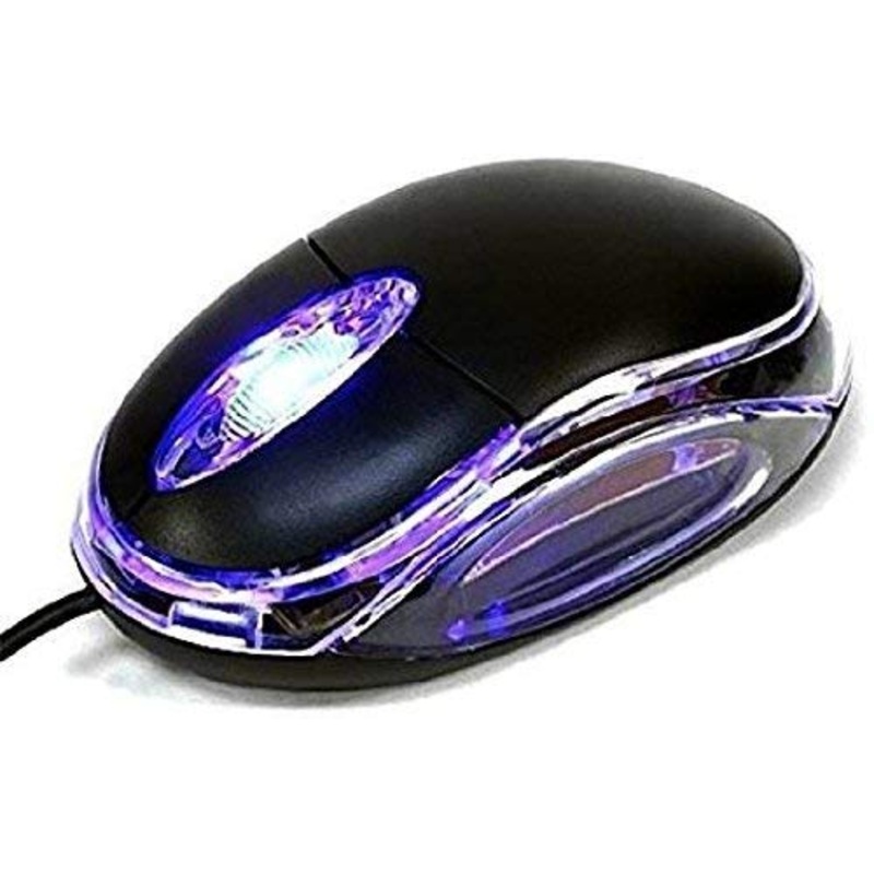 (Open Box) 3D Optical Mouse for Laptop, Computer & Desktop (Black)