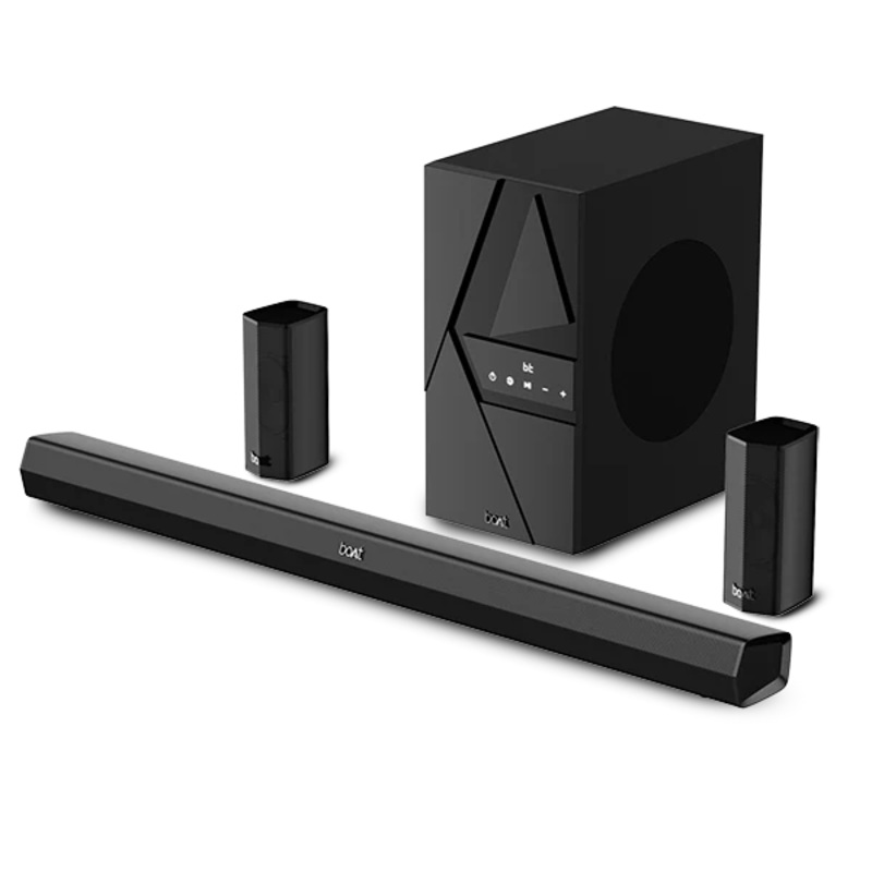 (Open Box) boAt Aavante Bar 3500 with Bass & Treble Controls, EQ Modes & Master Remote Control 500 W Bluetooth Soundbar  (Premium Black, 5.1 Channel)