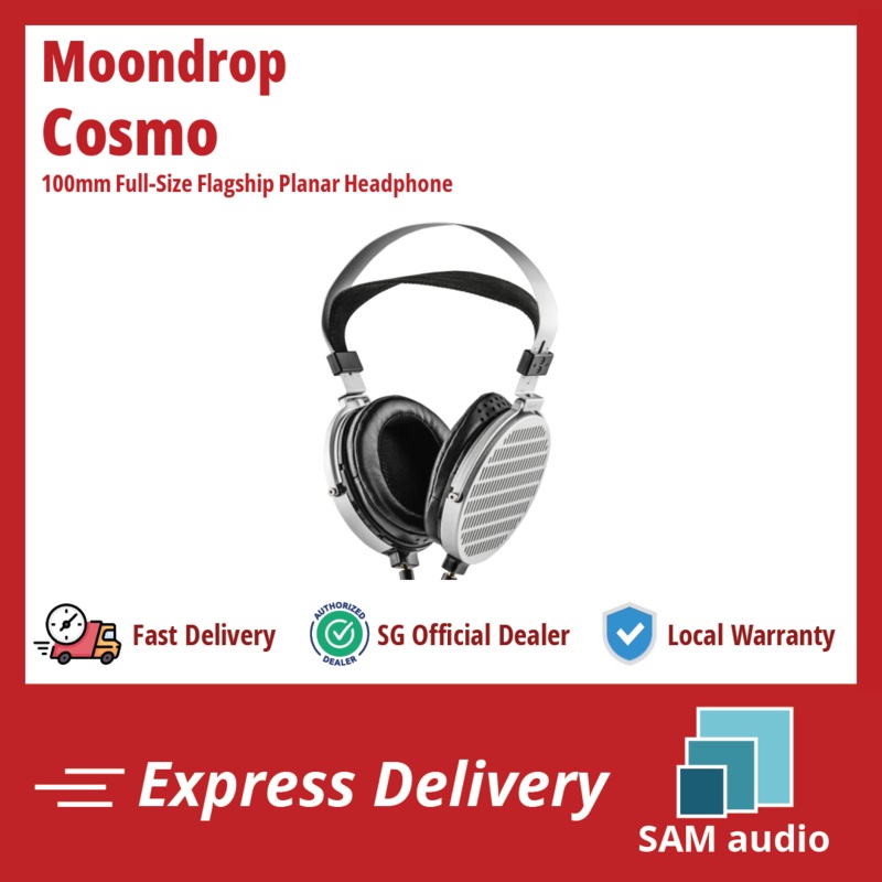 [SG] MOONDROP COSMO 100mm Full-Size Flagship Planar Headphone