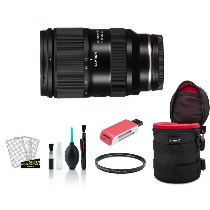 Tamron 28-75mm f/2.8 Di III VXD G2 Lens for Sony E – Kit with Lens Case  (International Model)