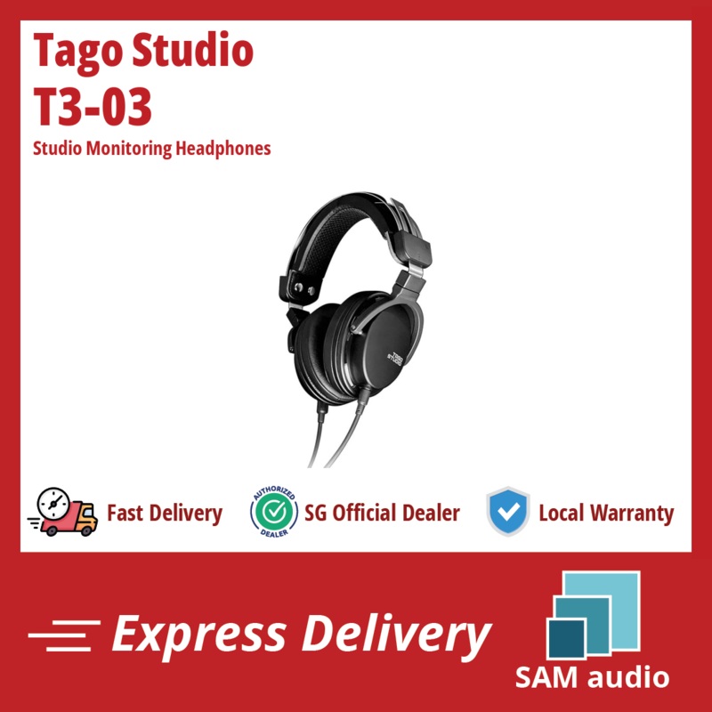 [SG] TAGO STUDIO T3-03 Studio Monitoring Headphones