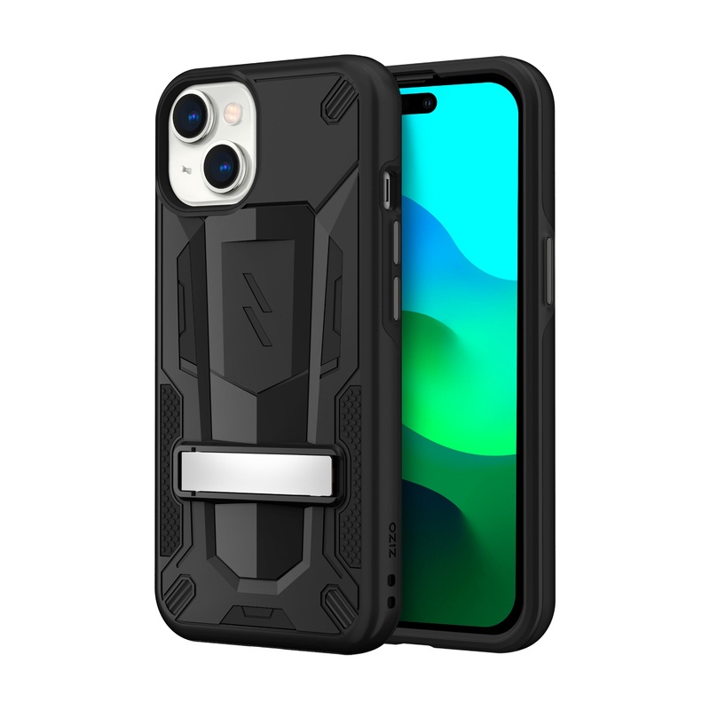 ZIZO TRANSFORM Series iPhone 15 Case – Black