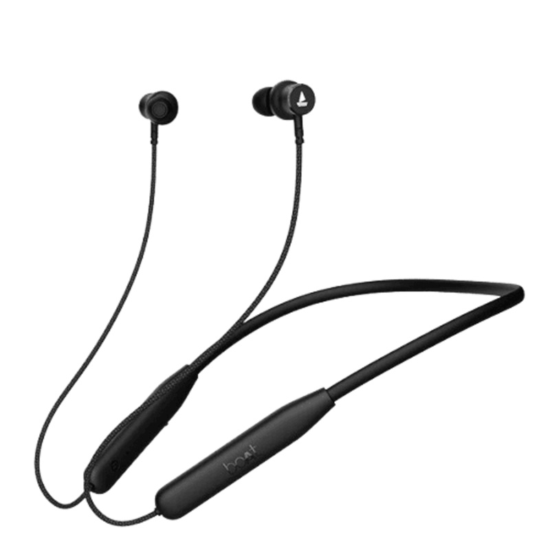 boAt Rockerz 110 Neckband | ENx Tech | Active Black