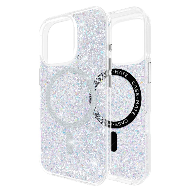 Case-Mate – Twinkle MagSafe Case for Apple iPhone 16 Pro – Twinkle Disco
