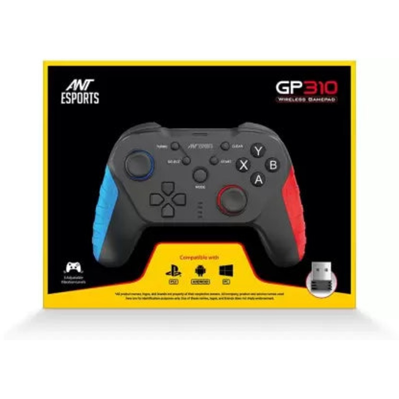 (Open Box) Ant Esports GP310 Wireless Gamepad, Compatible for PC & Laptop USB Gamepad  (Black, For Windows 10, PS3, Android)