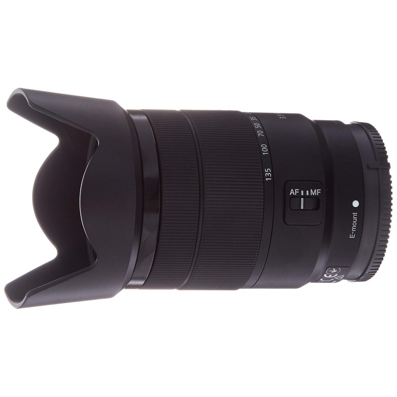 Sony Alpha E-Mount 18-135mm f/3.5-5.6 OSS Zoom Lens –