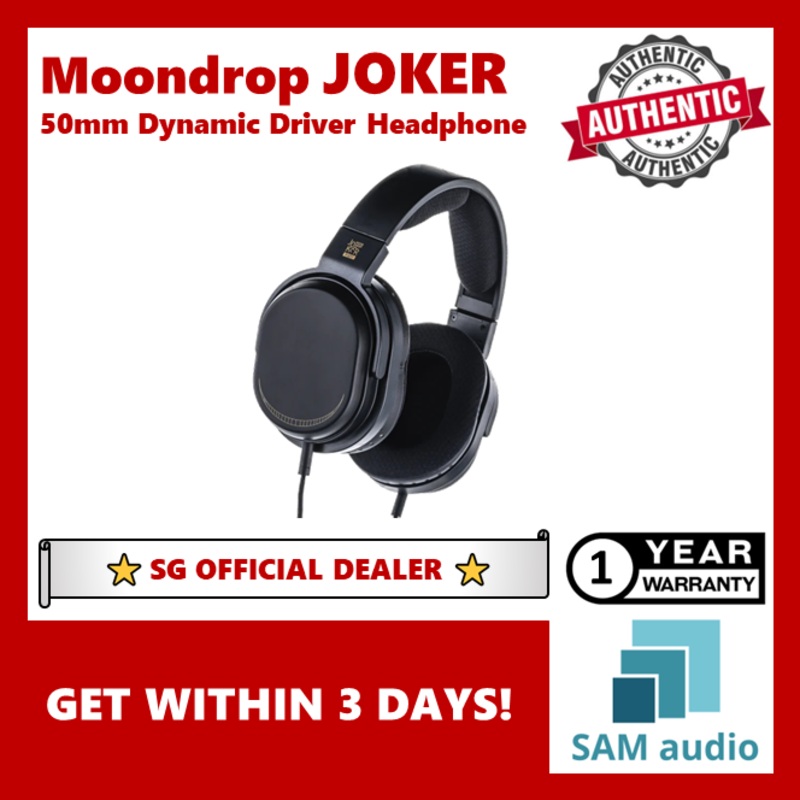 [SG] MOONDROP JOKER 50mm Dynamic Driver Full-Size Headphone