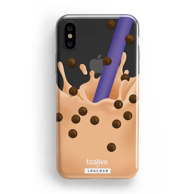 Boba Splash & Tealive Strawless Cup – KLEARLUX Limited Edition Tealive x Casesbywf Phone Case |