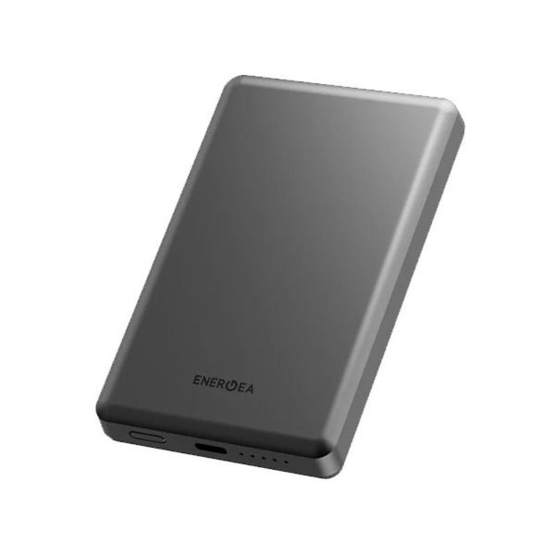 Energea Alupac Air 5000mAh Ultra Slim Magnetic Power Bank 15W | Black