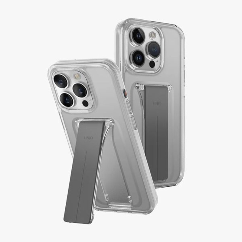 Uniq Heldro Mount+ iPhone 15 Pro Case | Clear