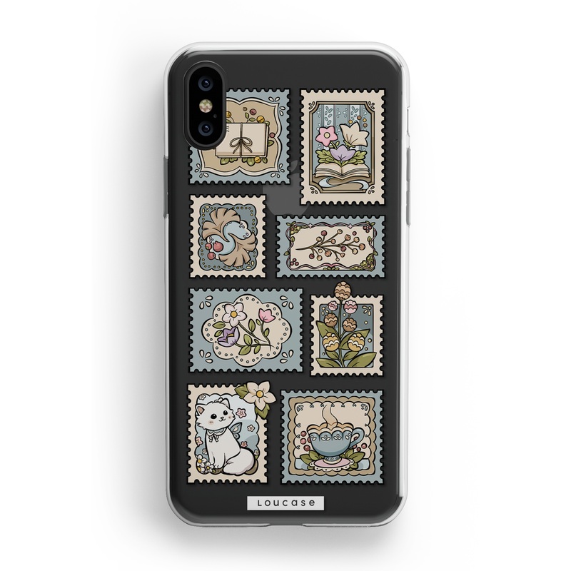 Blue Stamps – KLEARLUX Special Edition Whimsical Collection Phone Case |
