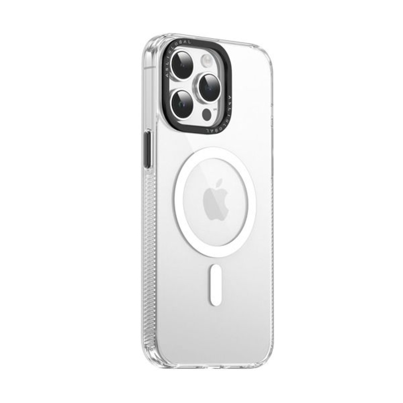 Asli Global Distinctive Case For iPhone 15 Pro With Camera Metal Frame Clear