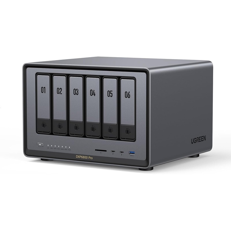 UGREEN NASync DXP6800 Pro i5 10GbE, 196TB NAS